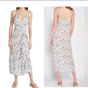 En Saison Floral Midi Slip Dress